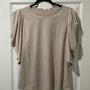 a new day Cream Women's Blouse